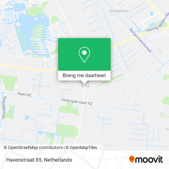 Havenstraat 85 kaart