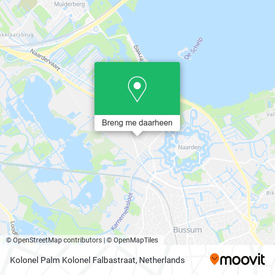 Kolonel Palm Kolonel Falbastraat kaart