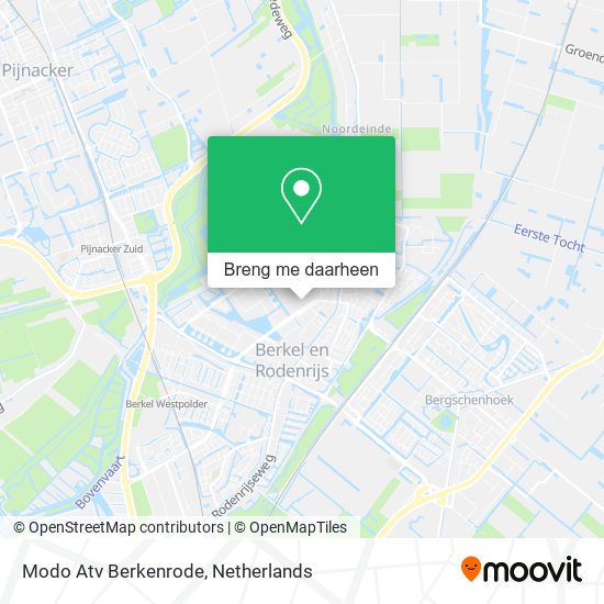 Modo Atv Berkenrode kaart