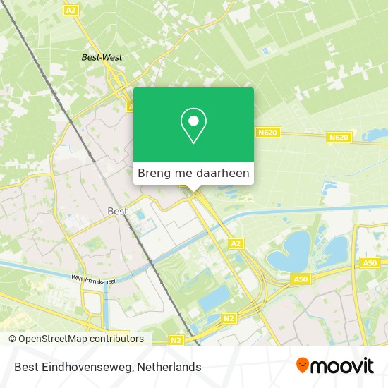 Best Eindhovenseweg kaart