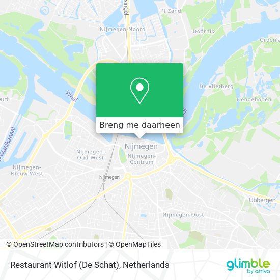 Restaurant Witlof (De Schat) kaart