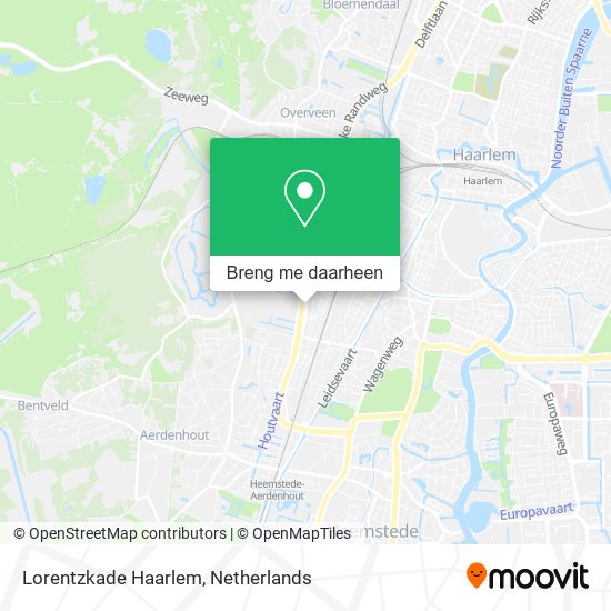 Lorentzkade Haarlem kaart