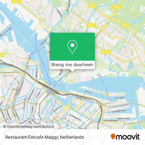 Restaurant-Eetcafe Maggy kaart