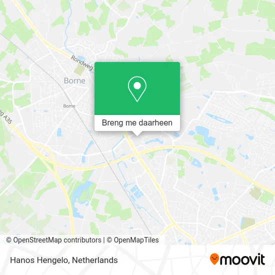 Hanos Hengelo kaart