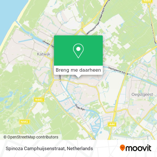 Spinoza Camphuijsenstraat kaart