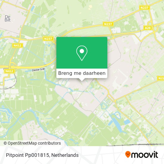 Pitpoint Pp001815 kaart