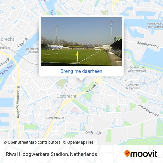 Riwal Hoogwerkers Stadion kaart