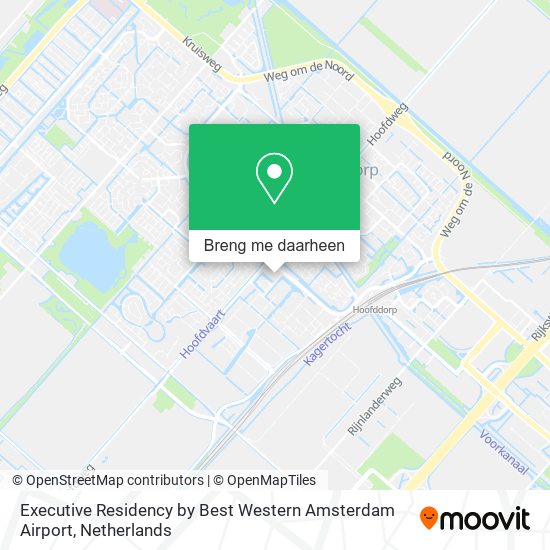 Executive Residency by Best Western Amsterdam Airport kaart