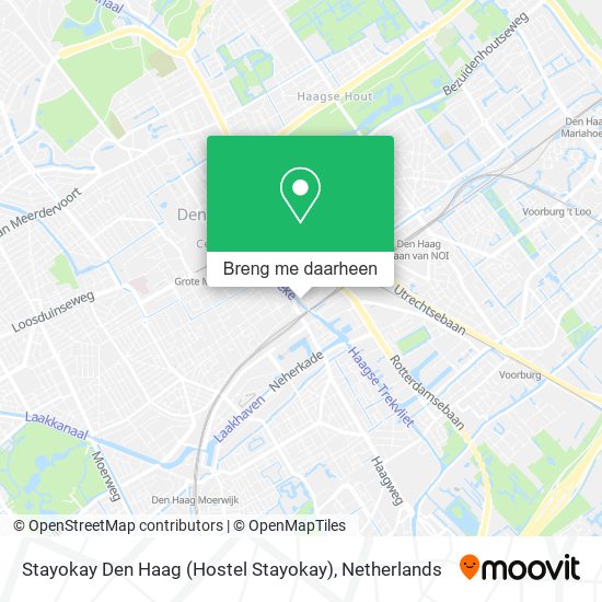 Stayokay Den Haag (Hostel Stayokay) kaart