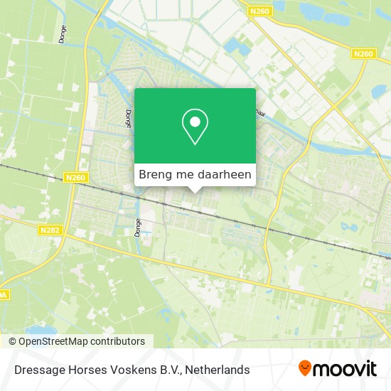 Dressage Horses Voskens B.V. kaart