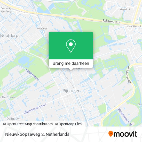 Nieuwkoopseweg 2 kaart