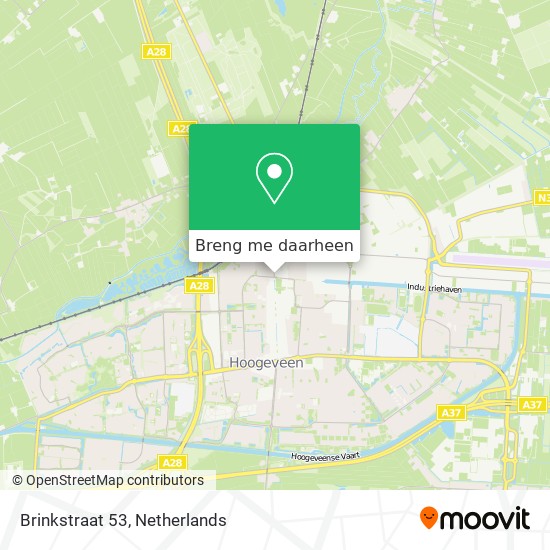 Brinkstraat 53 kaart