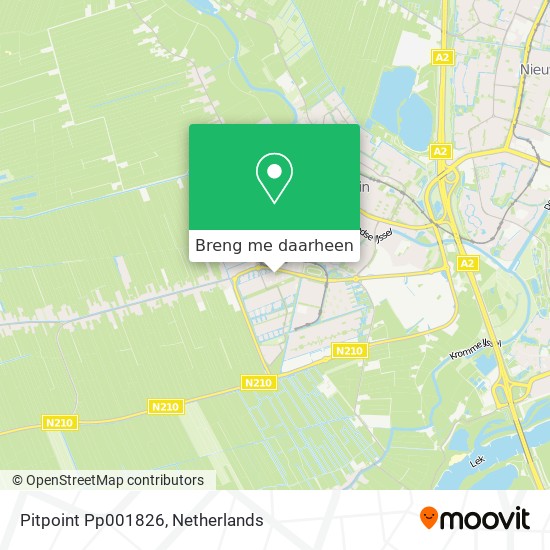 Pitpoint Pp001826 kaart