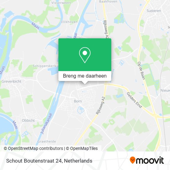 Schout Boutenstraat 24 kaart