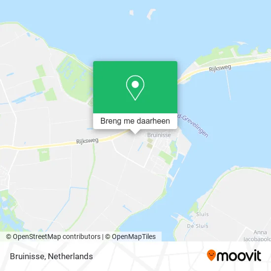 Bruinisse kaart