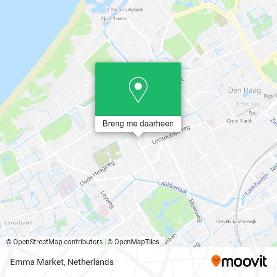 Emma Market kaart