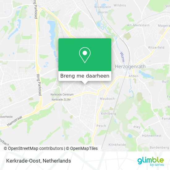 Kerkrade-Oost kaart