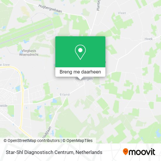 Star-Shl Diagnostisch Centrum kaart