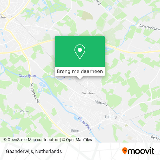 Gaanderwijs kaart