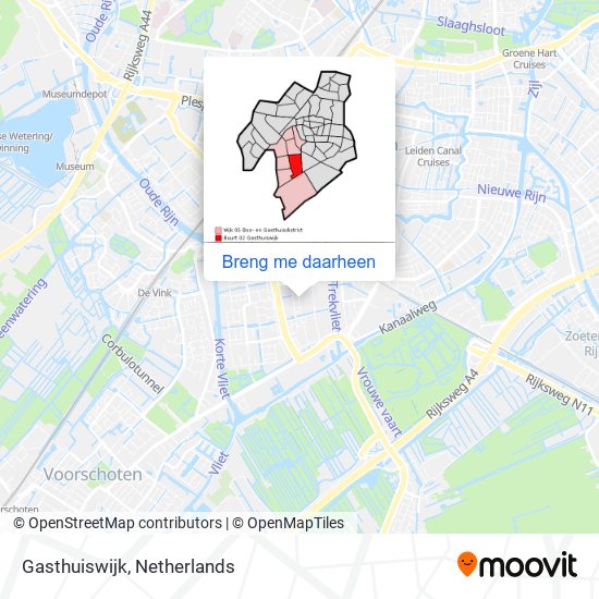 Gasthuiswijk kaart