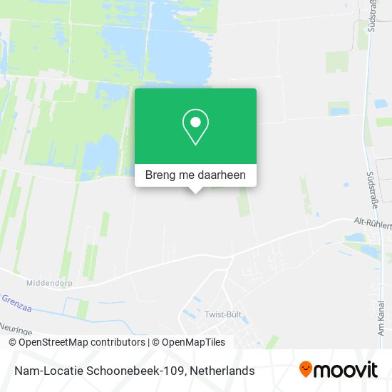 Nam-Locatie Schoonebeek-109 kaart