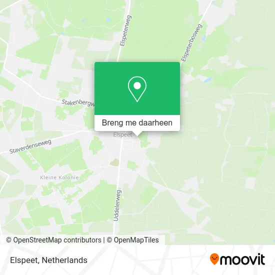 Elspeet kaart