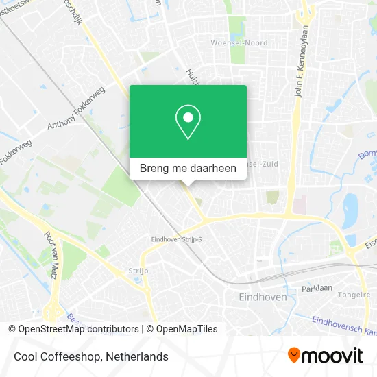 Cool Coffeeshop kaart