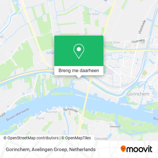 Gorinchem, Avelingen Groep kaart