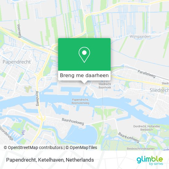 Papendrecht, Ketelhaven kaart