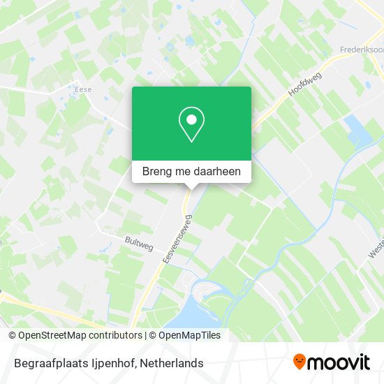 Begraafplaats Ijpenhof kaart