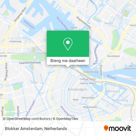 Blokker Amsterdam kaart