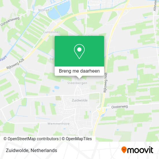 Zuidwolde kaart