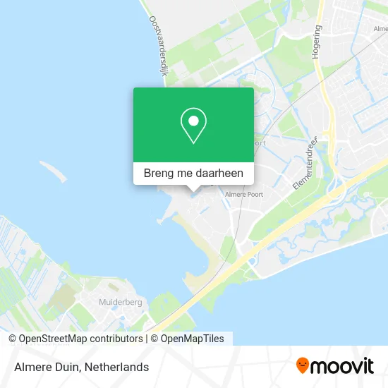 Almere Duin kaart