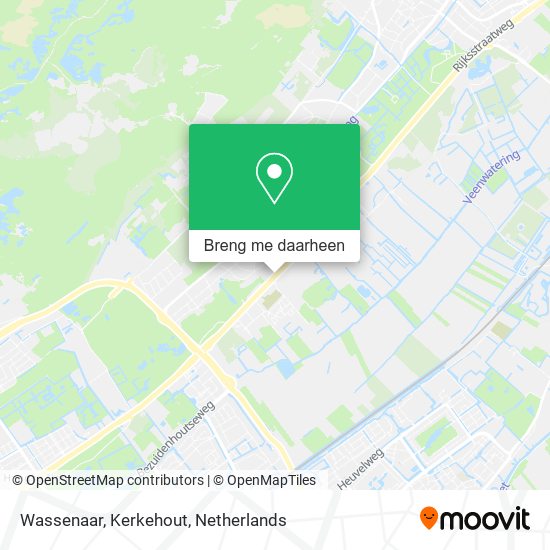 Wassenaar, Kerkehout kaart