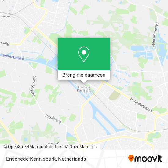 Enschede Kennispark kaart