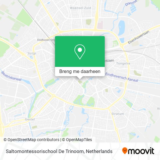 Saltomontessorischool De Trinoom kaart