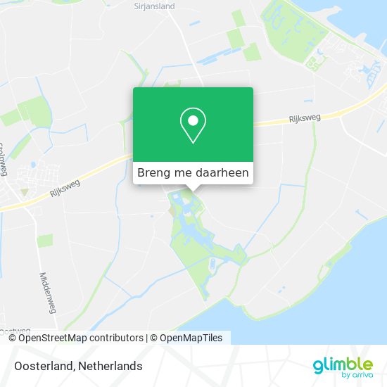 Oosterland kaart