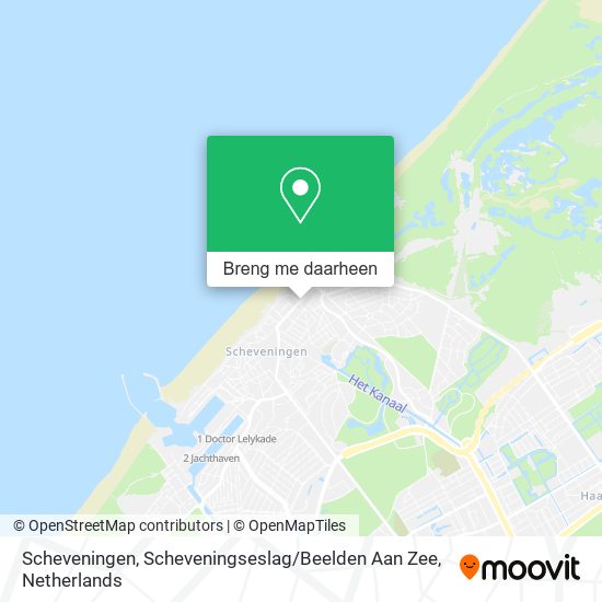 Scheveningen, Scheveningseslag / Beelden Aan Zee kaart