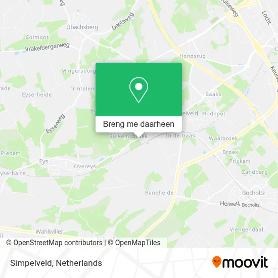 Simpelveld kaart