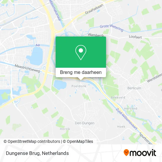 Dungense Brug kaart