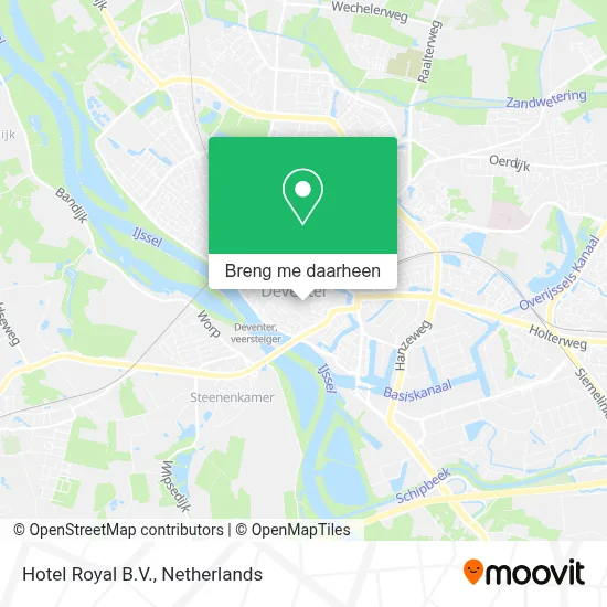 Hotel Royal B.V. kaart