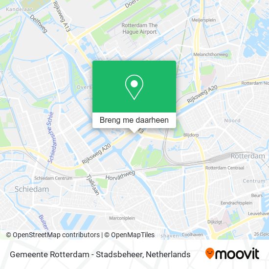 Gemeente Rotterdam - Stadsbeheer kaart