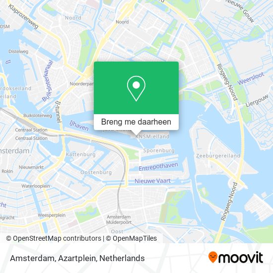 Amsterdam, Azartplein kaart