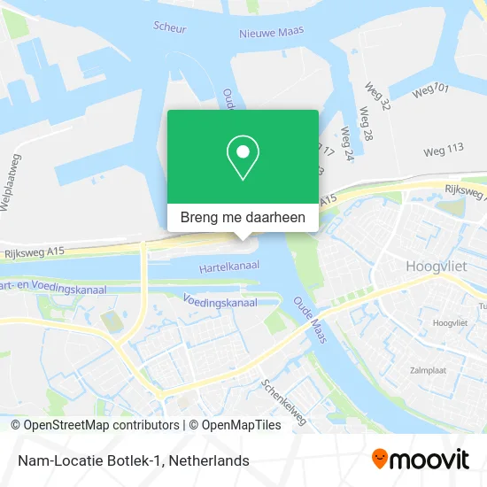 Nam-Locatie Botlek-1 kaart