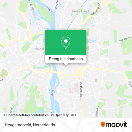 Heugemerveld kaart