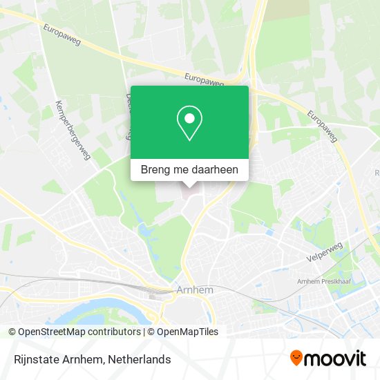 Rijnstate Arnhem kaart