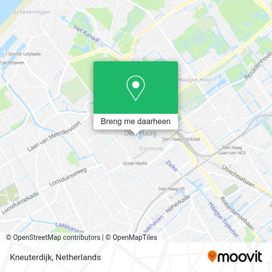 Kneuterdijk kaart