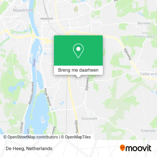 De Heeg kaart