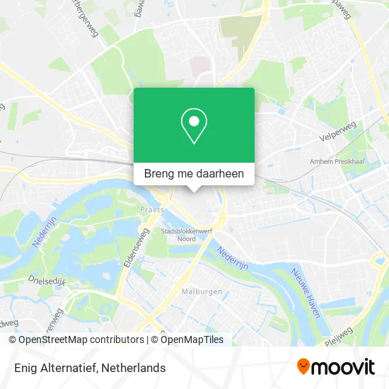 Enig Alternatief kaart