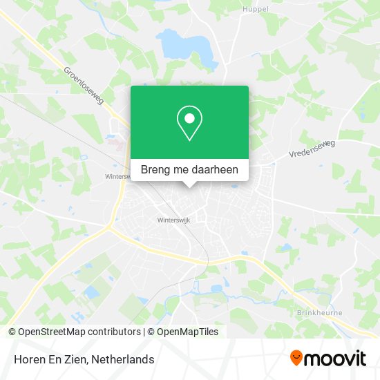 Horen En Zien kaart